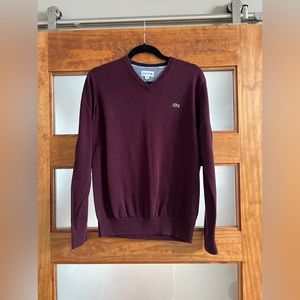 Men’s Lacoste sweater large